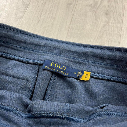 VINTAGE POLO RALPH LAUREN COTTON SWEATPANTS BLUE