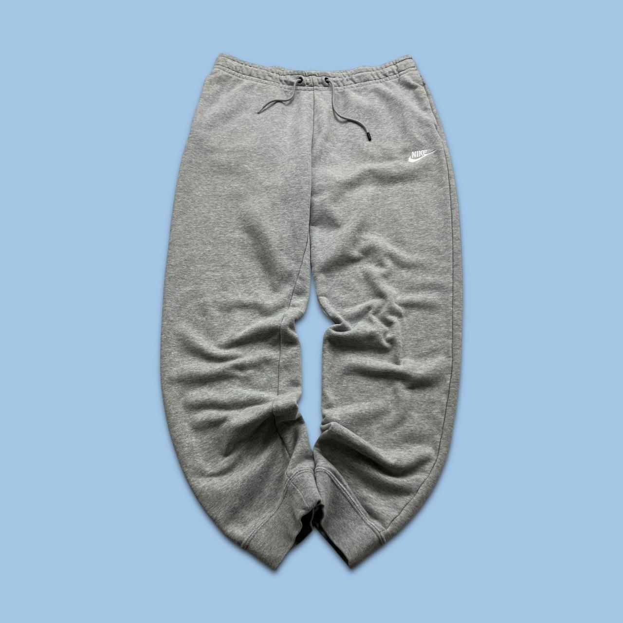 VINTAGE Y2K NIKE COTTON BAGGY SWEATPANTS GREY