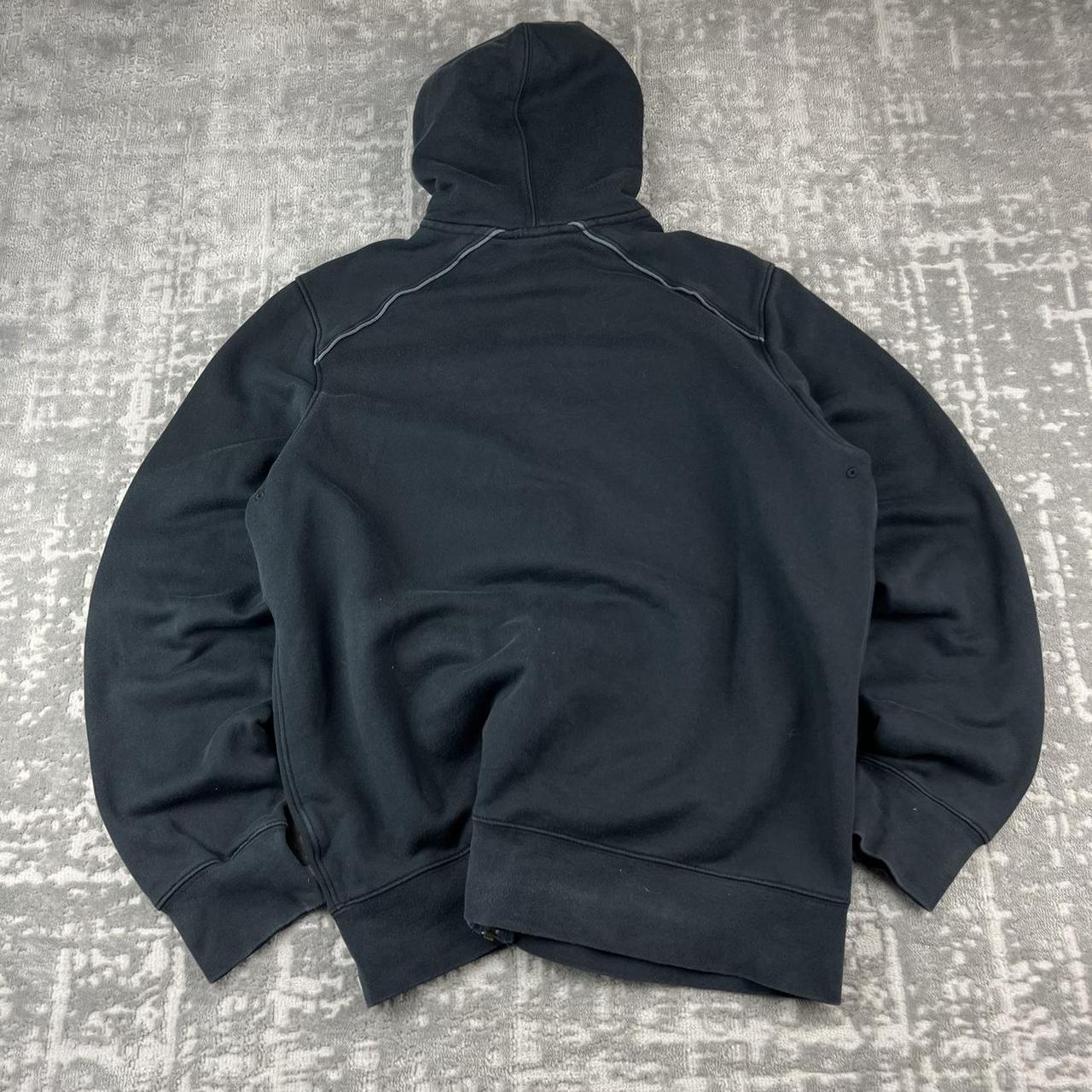 VINTAGE Y2K NIKE NETHERLANDS ZIP UP SPORTY HOODIE BLACK