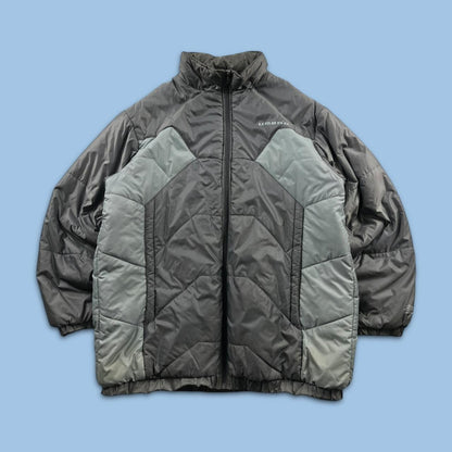 VINTAGE Y2K UMBRO PUFFER JACKET GREY