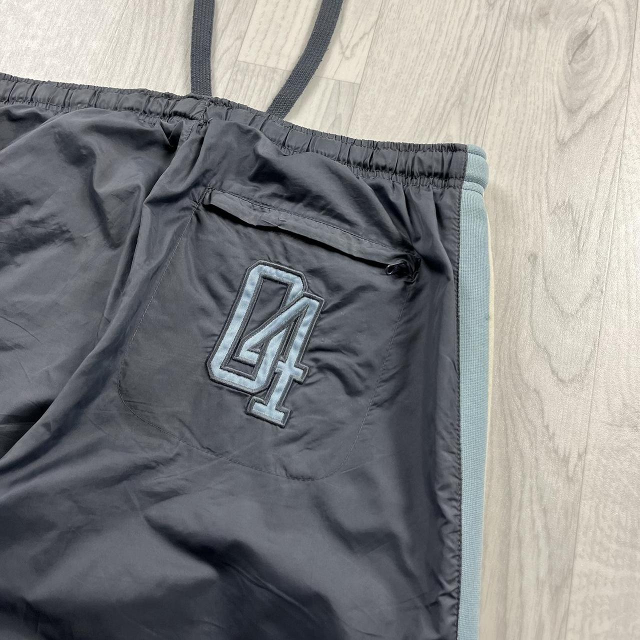 VINTAGE Y2K NIKE BAGGY TRACKSUIT BOTTOMS GREY