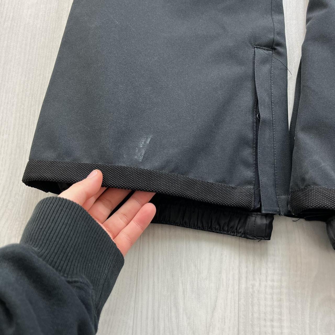 VINTAGE Y2K DC BAGGY SKI PANTS SALOPETTES BLACK