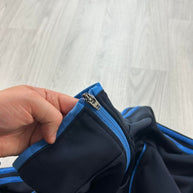 VINTAGE Y2K ADIDAS ZIP UP TRACK JACKET NAVY BLUE