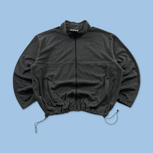 VINTAGE Y2K COLUMBIA ZIP UP FLEECE GREY