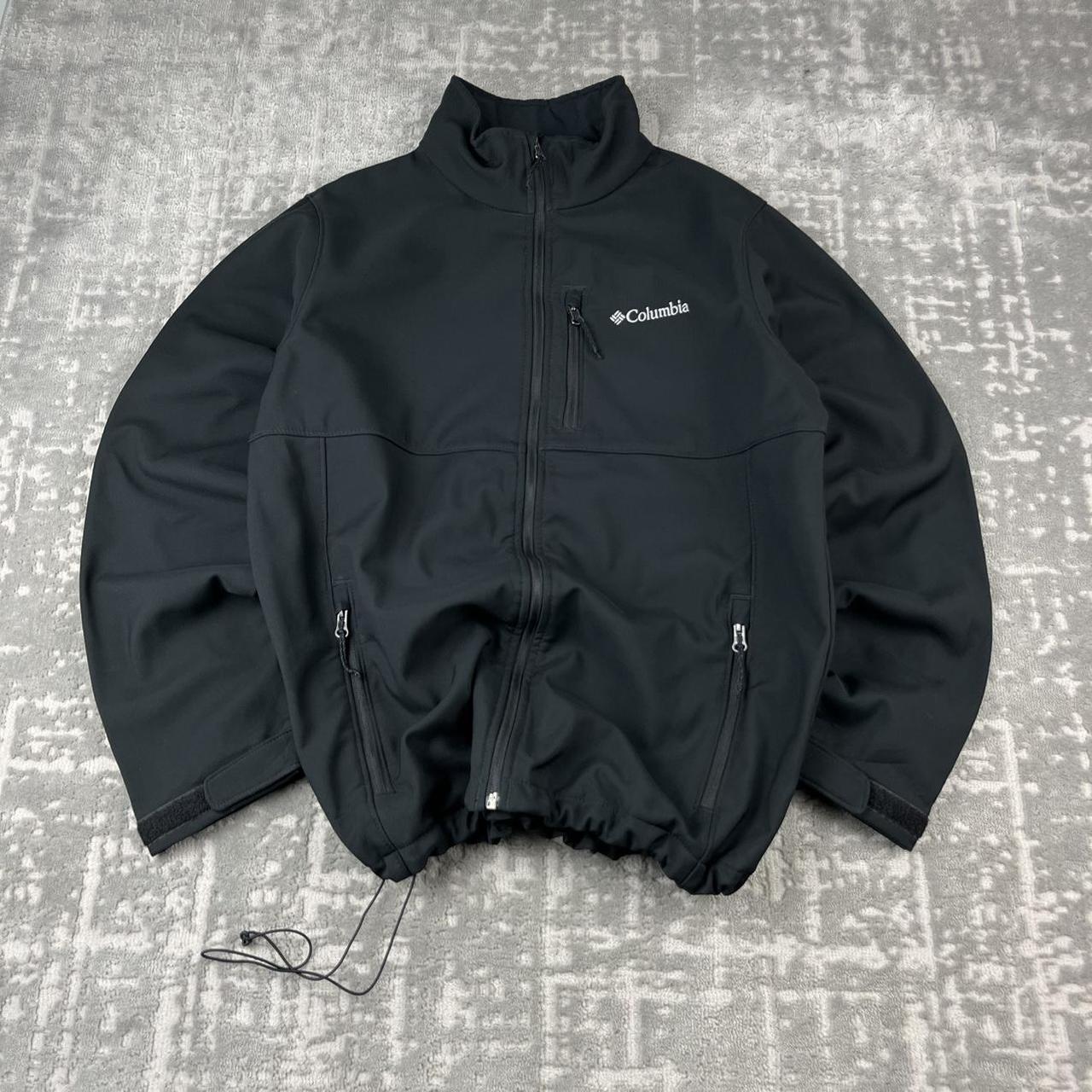 VINTAGE 00s COLUMBIA TECHNICAL UTILITY JACKET BLACK