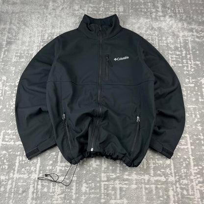 VINTAGE 00s COLUMBIA TECHNICAL UTILITY JACKET BLACK