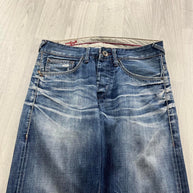 VINTAGE Y2K PEPE JEANS STRAIGHT LEG JEANS BLUE