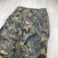 VINTAGE JERZEES REALTREE BAGGY CAMO CARGO PANTS
