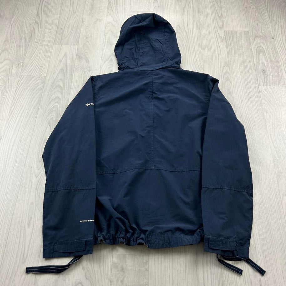 VINTAGE Y2K COLUMBIA TECHNICAL UTILITY JACKET NAVY