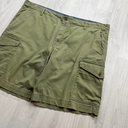 CHAPS BAGGY CARGO SHORTS KHAKI GREEN