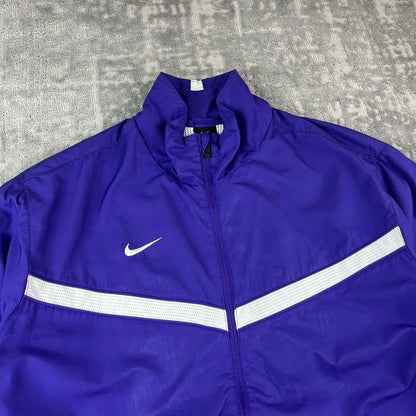 VINTAGE Y2K NIKE TECHNICAL WINDBREAKER SPORTY TRACKSUIT SET PURPLE