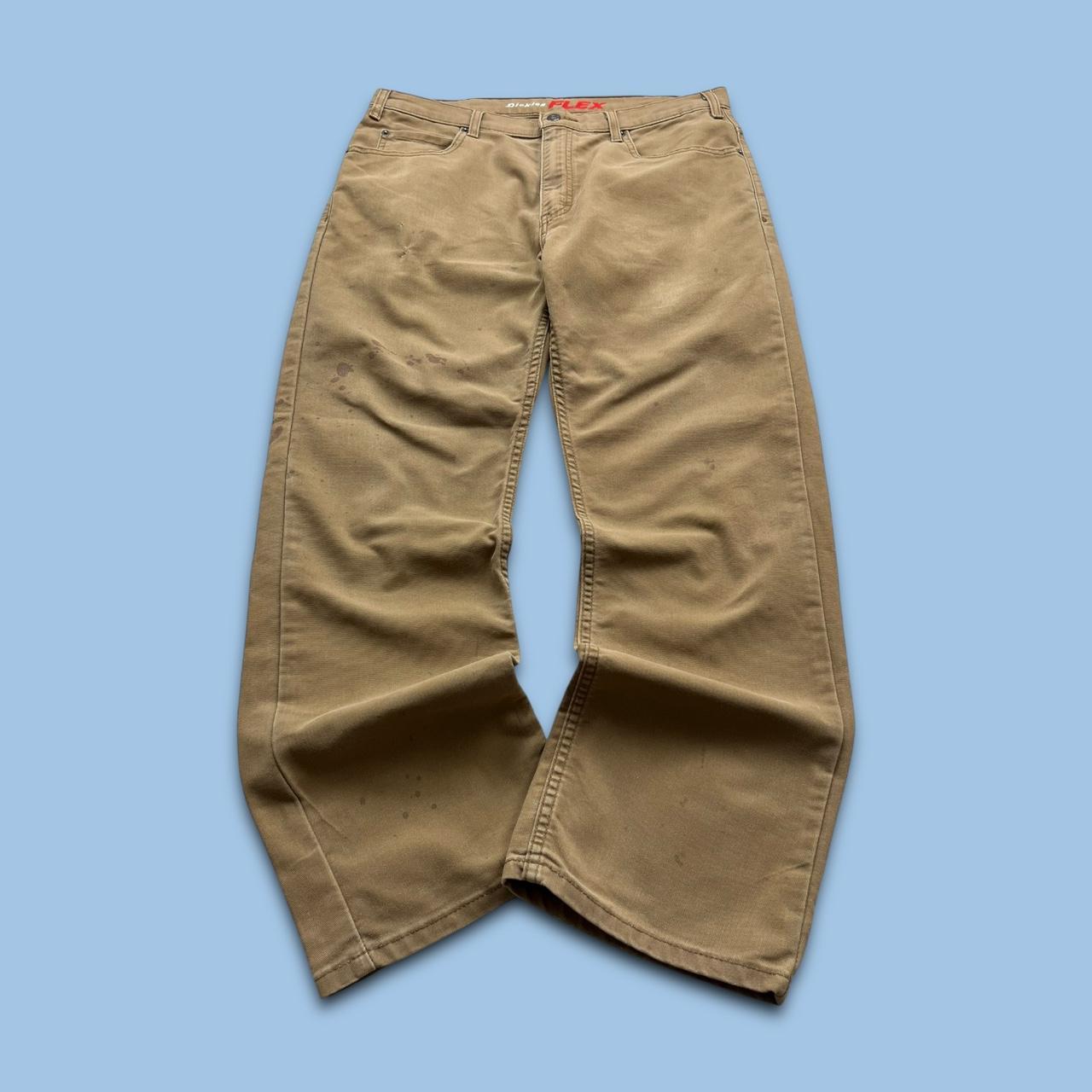 VINTAGE DICKIES WORKWEAR BAGGY JEANS BEIGE