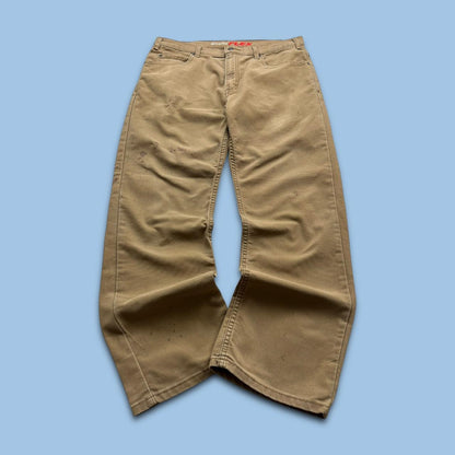 VINTAGE DICKIES WORKWEAR BAGGY JEANS BEIGE