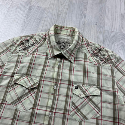 VINTAGE Y2K QUIKSILVER SHORT SLEEVE SHIRT