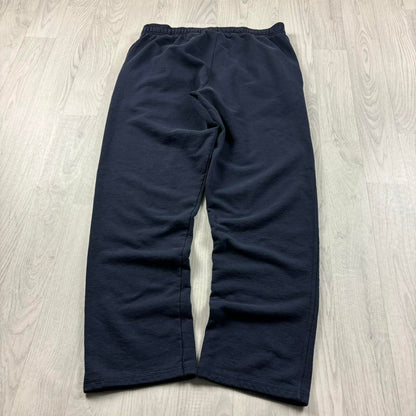 VINTAGE 00s CHAMPION BAGGY COTTON SWEATPANTS NAVY