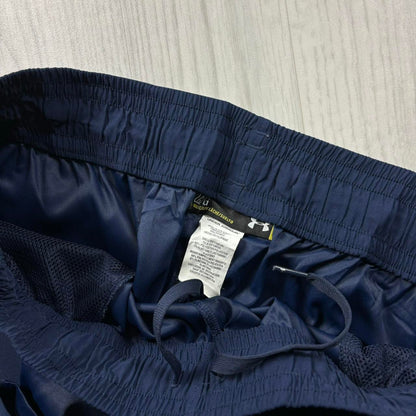 VINTAGE Y2K UNDER ARMOUR BAGGY TRACKSUIT BOTTOMS NAVY