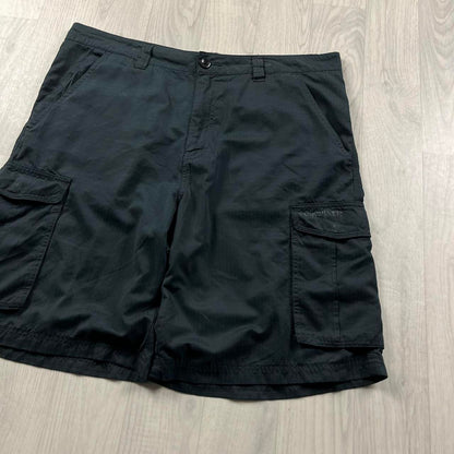 VINTAGE Y2K QUIKSILVER BAGGY LOOSE SHORTS BLACK
