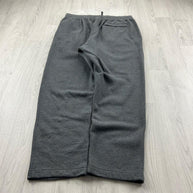 NIKE LOOSE COTTON SWEATPANTS GREY