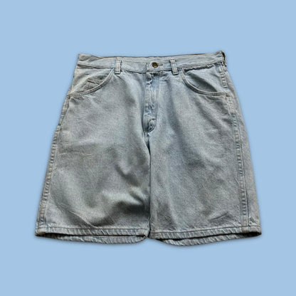 VINTAGE 00s WRANGLER BAGGY LOOSE JORTS BLUE