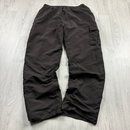 VINTAGE Y2K KAPPA BAGGY TRACKSUIT BOTTOMS BROWN