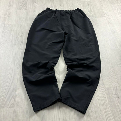 VINTAGE Y2K REEBOK BAGGY TRACKSUIT BOTTOMS BLACK
