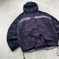 VINTAGE Y2K COLUMBIA TECHNICAL UTILITY SKI JACKET PURPLE