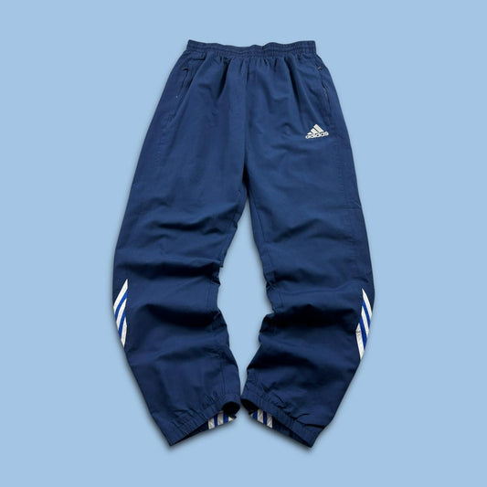 VINTAGE Y2K ADIDAS BAGGY TRACKSUIT BOTTOMS NAVY