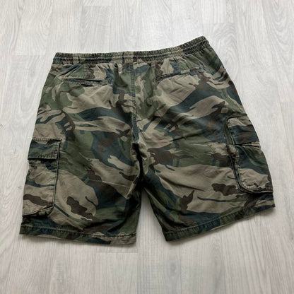 GEORGE BAGGY LOOSE CAMO SHORTS