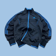 VINTAGE Y2K ADIDAS ZIP UP TRACK JACKET NAVY BLUE