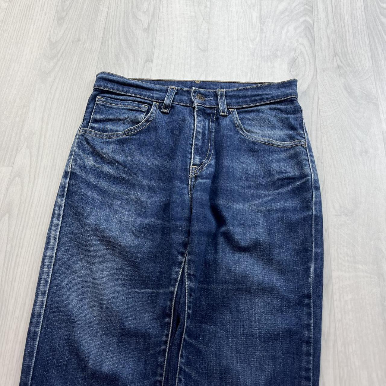 VINTAGE Y2K LEVIS MID RISE BOOTCUT JEANS NAVY BLUE