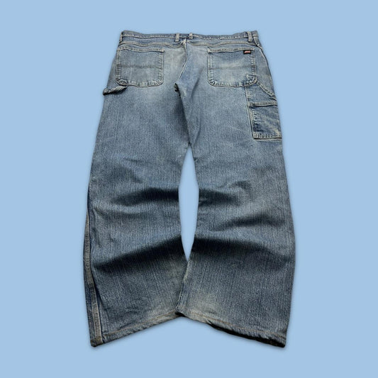 VINTAGE Y2K DICKIES BAGGY CARPENTER JEANS BLUE