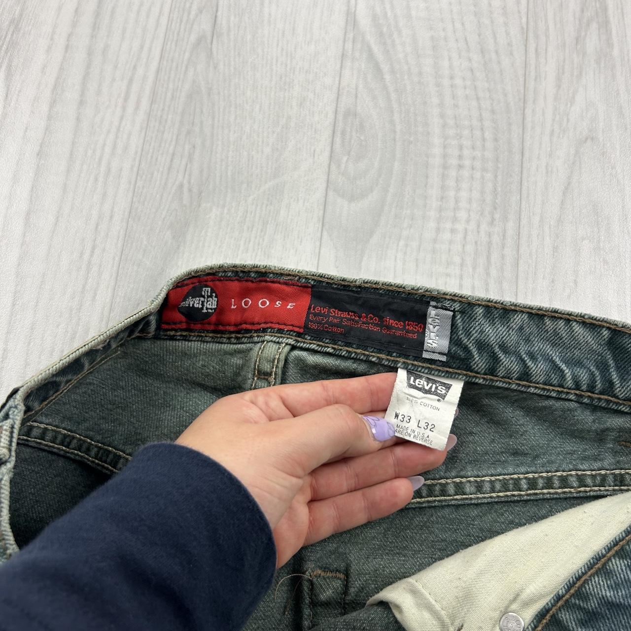 VINTAGE 00s LEVIS SILVER TAB JEANS BLUE