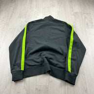 2012/13 NIKE PORTUGAL FOOTBALL TRACK JACKET GREY / GREEN