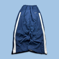 VINTAGE Y2K NIKE LOOSE TRACKSUIT BOTTOMS NAVY