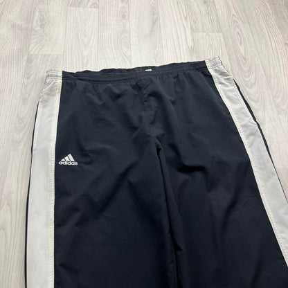 VINTAGE Y2K ADIDAS BAGGY TRACKSUIT BOTTOMS BLACK