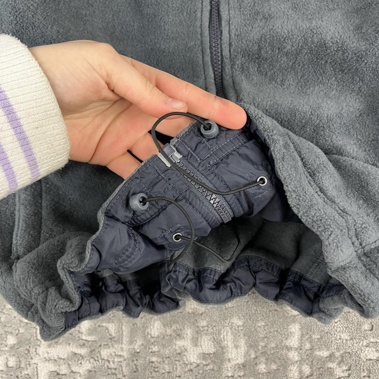 VINTAGE Y2K COLUMBIA ZIP UP FLEECE GREY