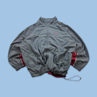 VINTAGE Y2K REEBOK TECHNICAL WINDBREAKER JACKET GREY