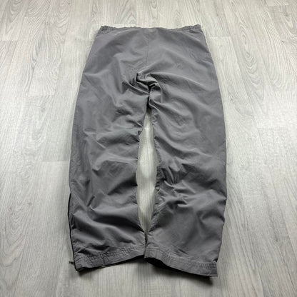 VINTAGE Y2K REEBOK STRAIGHT LEG TRACKSUIT BOTTOMS GREY
