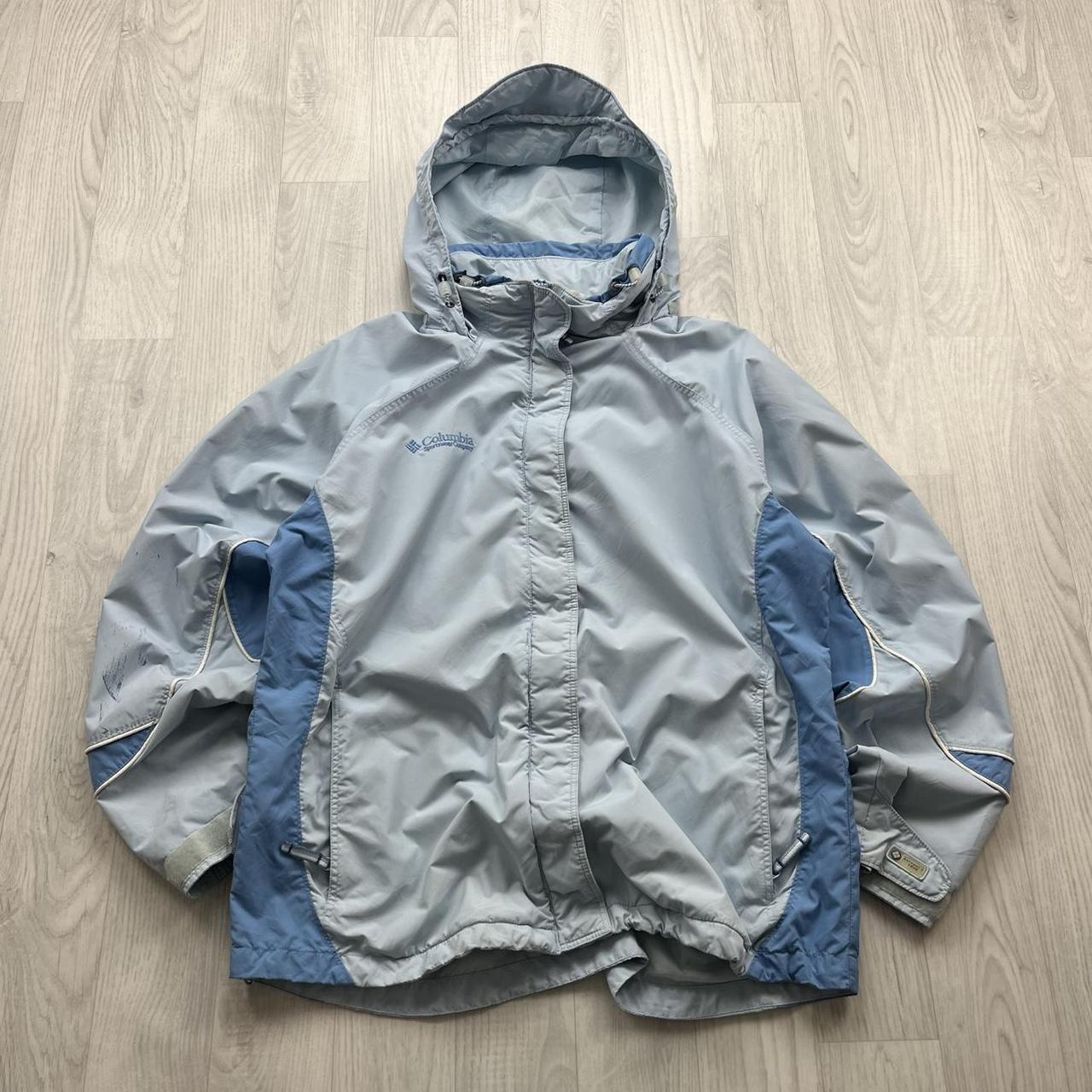 VINTAGE 00s COLUMBIA TECHNICAL JACKET BABY BLUE