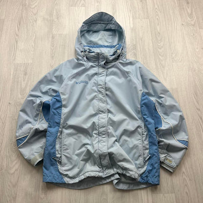 VINTAGE 00s COLUMBIA TECHNICAL JACKET BABY BLUE