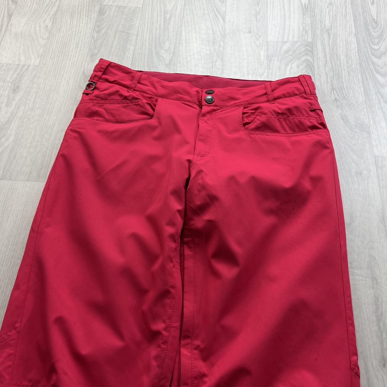 VINTAGE Y2K ROXY BAGGY SKI PANTS SALOPETTES PINK