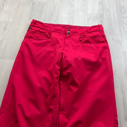 VINTAGE Y2K ROXY BAGGY SKI PANTS SALOPETTES PINK