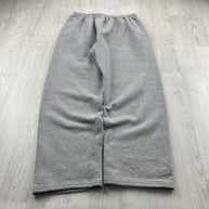 VINTAGE Y2K RUSSELL ATHLETIC BLANK BAGGY COTTON SWEATPANTS GREY