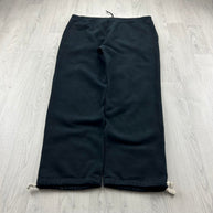 VINTAGE 00s RALPH LAUREN BAGGY COTTON SWEATPANTS BLACK
