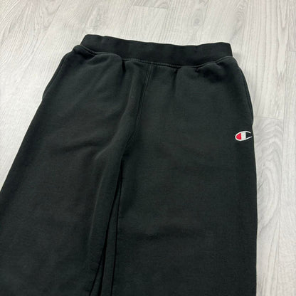 VINTAGE 00s CHAMPION COTTON SWEATPANTS BLACK