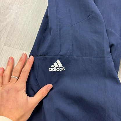 VINTAGE Y2K ADIDAS BAGGY TRACKSUIT BOTTOMS NAVY