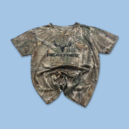 VINTAGE Y2K REALTREE T SHIRT CAMO