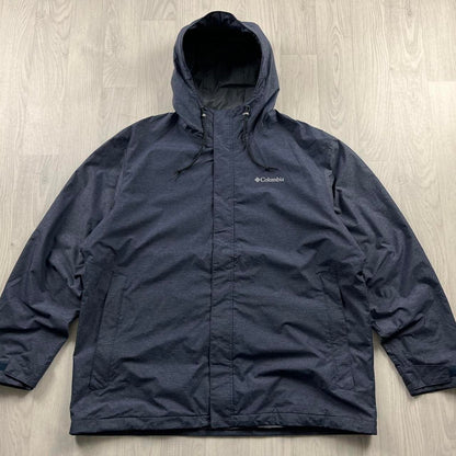 VINTAGE 00s COLUMBIA TECHNICAL LIGHTWEIGHT JACKET NAVY GREY