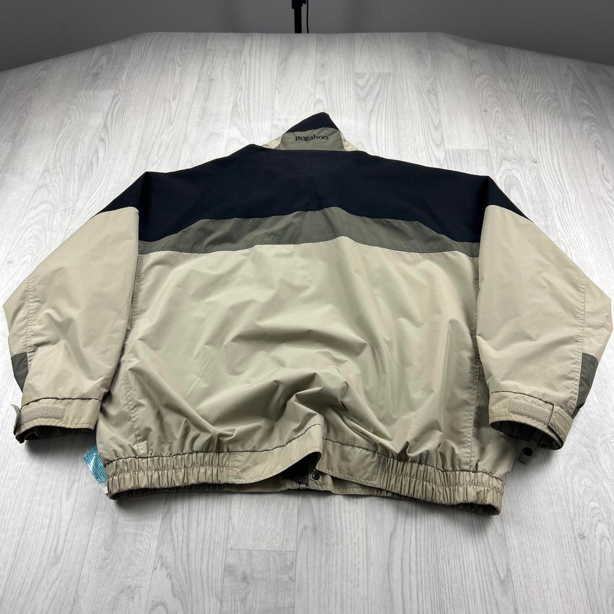 VINTAGE Y2K COLUMBIA UTILITY SKI JACKET CREAM / BLACK