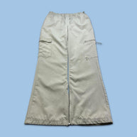 VINTAGE Y2K NIKE LOW RISE TRACKSUIT BOTTOMS CREAM